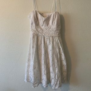 White Lacy Sundress